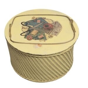 Vintage Sewing Basket